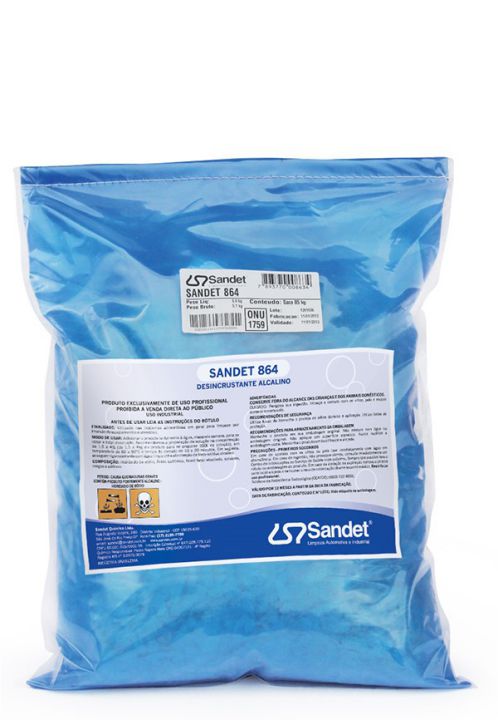 Sandet 864 - Detergente Alcalino para Limpeza Geral