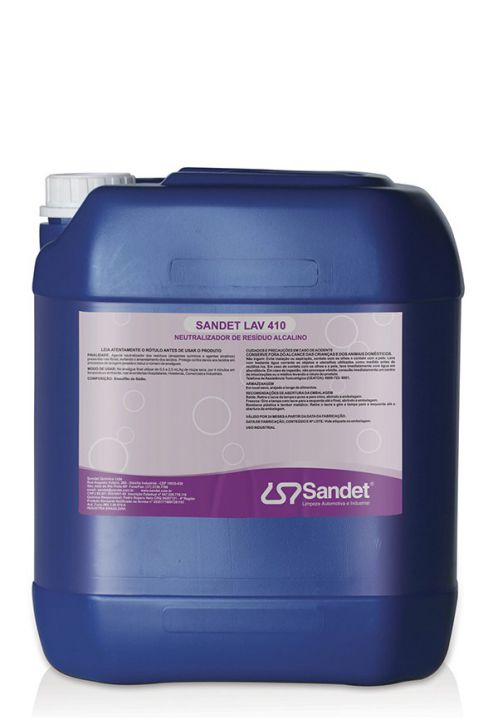 Sandet Lav 410 - Detergente Neutralizador de Resíduos Líquido